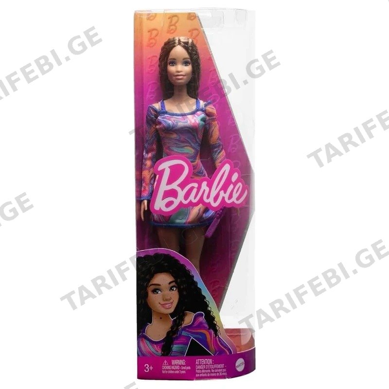 ბარბის თოჯინა MATTEL HJT03 BARBIE RAINBOW MARBLE SWIRL