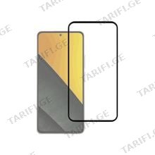 Glass Pro+ Full Screen Tempered Glass Xiaomi Poco M7 Pro მობილურის ეკრანის დამცავი