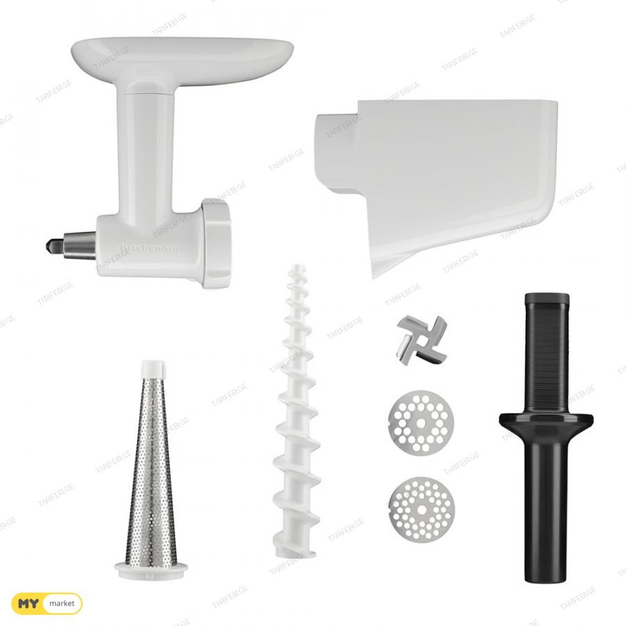 ნაკრები: ხორცსაკეპი, საწური KITCHENAID, 5KSMFVSFGA
