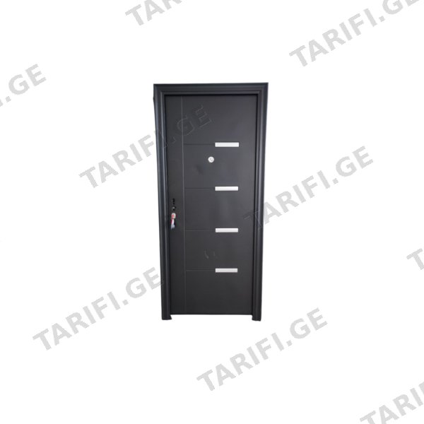 ლითონის კარი მარჯვენა 2200X960X50 JY-223 (9018)