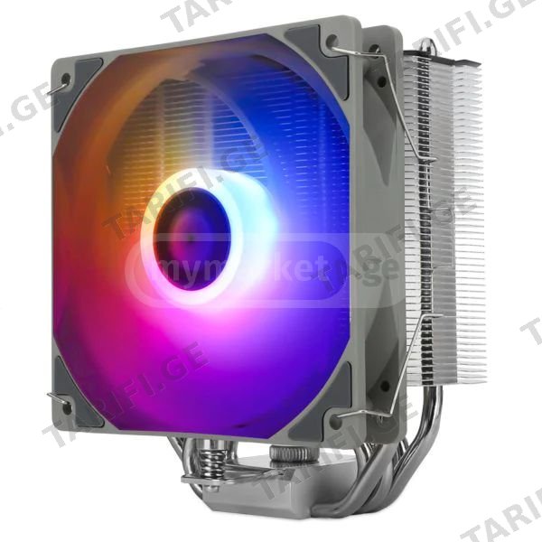 THERMAL RIGHT 10 TUBE RGB FAN ახალი გარანტიით