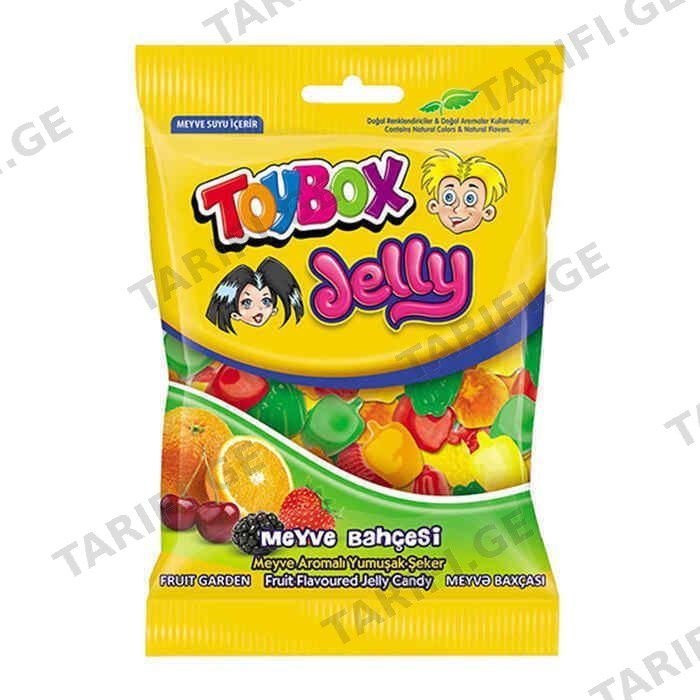 Ტოიბოქსი/ჟელი Ხილი/80გრ