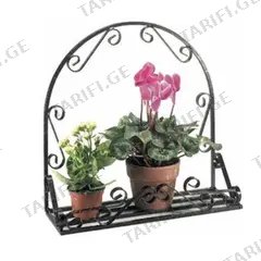 ყვავილების საკიდი Metallurgica Buzzi Wrought Iron Gelsomino 54x18x54 სმ