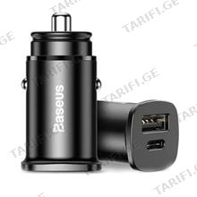 Baseus PPS Car Charger 30W QC4.0 CCALL-AS01 Black დამტენი