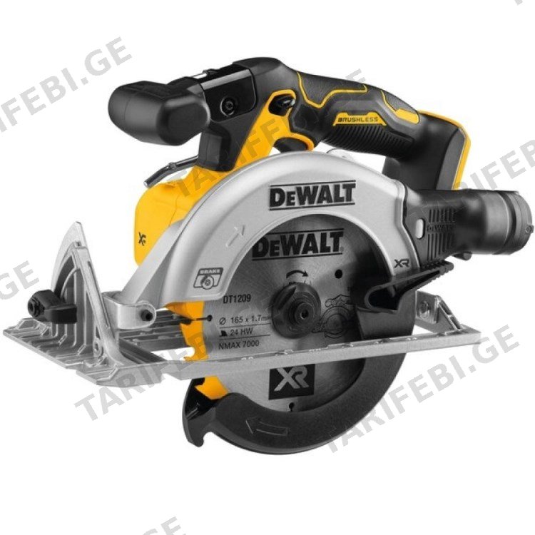 აკუმულატორის დისკური ხერხი DeWalt DCS565N-XJ 18V