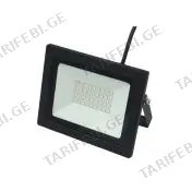 ლედ პროჟექტორი 30W 6500K