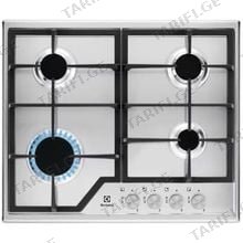 Electrolux KGS6426SX გაზის ჩასაშენებელი ქურის ზედაპირი