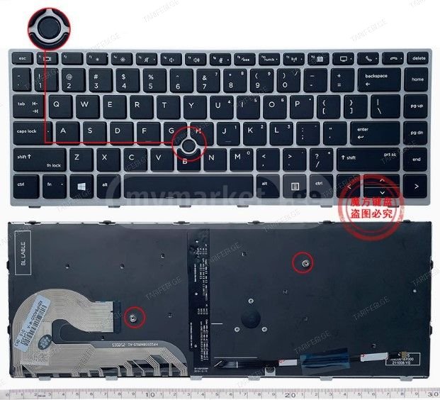 HP EliteBook 840 G5 840 G6 745 G5 745 G6 keyboard