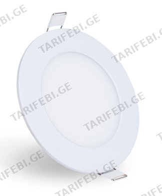 პანელი მრგვალი New Light XG003 6W 4000K LED პანელი P233