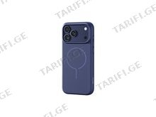 REMAX Original color Series Skin Texture Phone Case iPh17 Pro Max-Blue მობილური ტელეფონის ქეისი