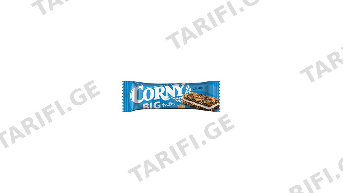 Corny Big მარცვლეულის ბატონი რძით 50გრ