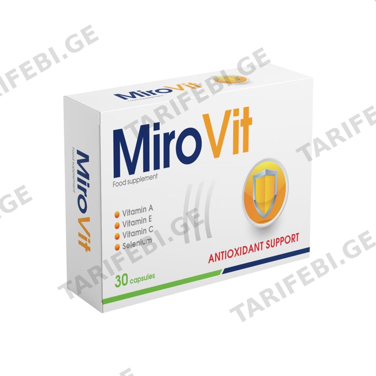 მიროვიტი - Mirovit 30 კაფსულა