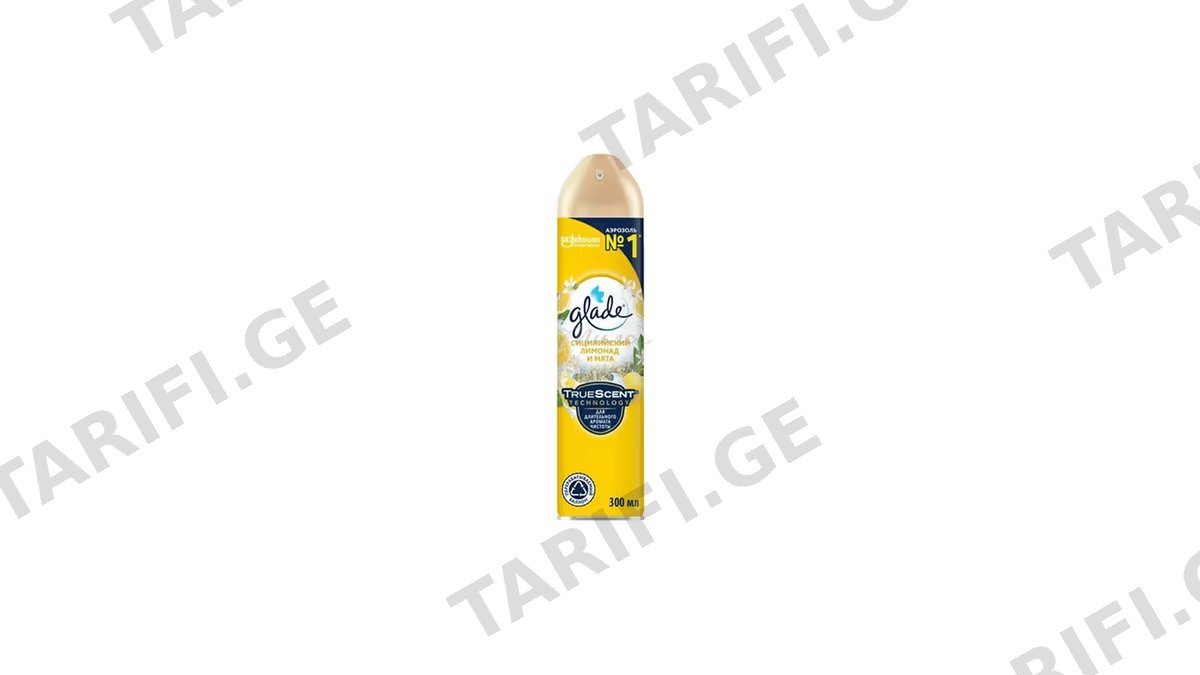 GLADE აეროზოლი სიცილიური ლიმონათი 300მლ