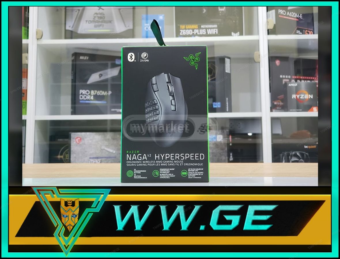 ✅Razer Naga V2 HyperSpeed Wireless Razer mouse MMO ✅