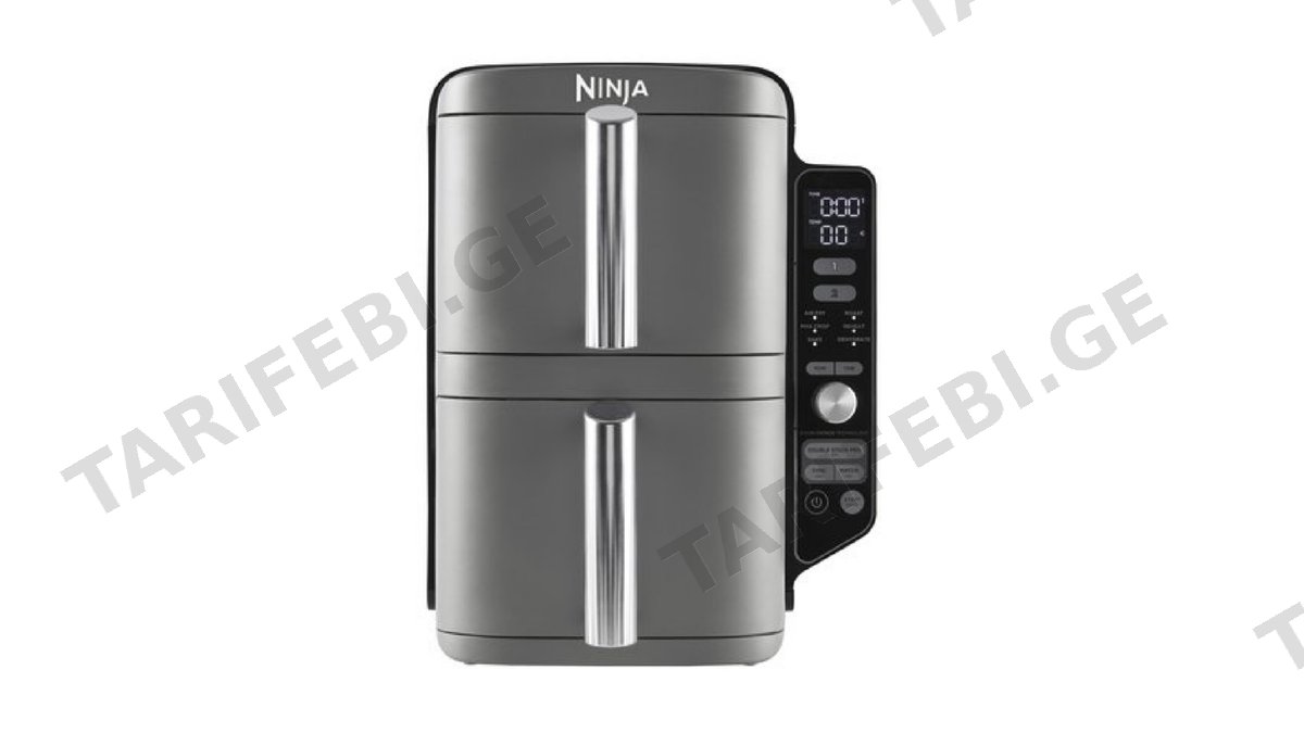აეროგრილი Ninja SL400EU, 2470W, 9.5L, Air Fryer, Grey
