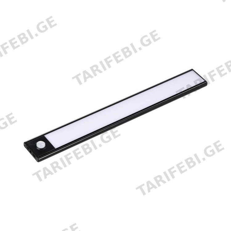 კაბინეტის განათება LED V-TAC 2.5W 4000K  შავი ფერი  IP20 2967