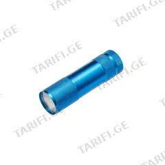 ფანარი GTV LED SOS zoom 3 AAA ლურჯი 1.5 V 3W 150lm 6400K IP20