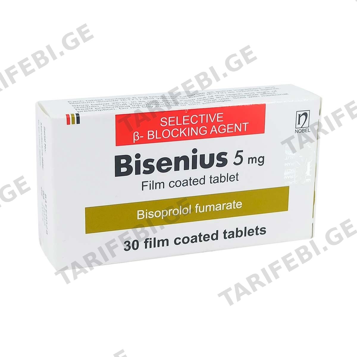 ბისენიუსი - Bisenius 5მგ 30 ტაბლეტი