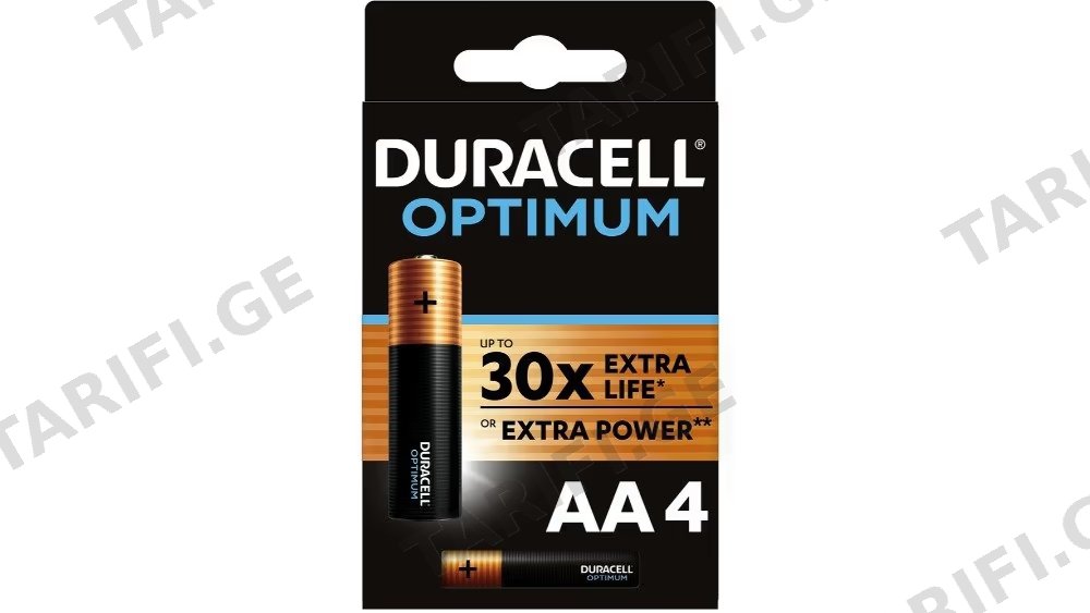 დურასელ ოპტიმუმი AA4BKP CEE 3L ელემენტი 4ც