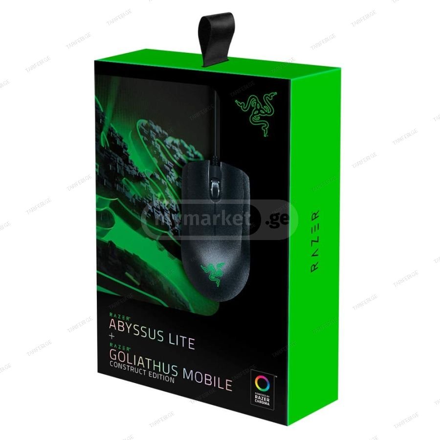 Razer Abyssus Lite & Goliathus Mobile Construct Edition