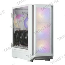 Zalman PC case I6 White კომპიუტერის ქეისი