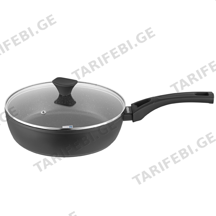 ალუმინის ტაფა Ardesto Gemini Livorno, 28cm, aluminium, black AR1228A