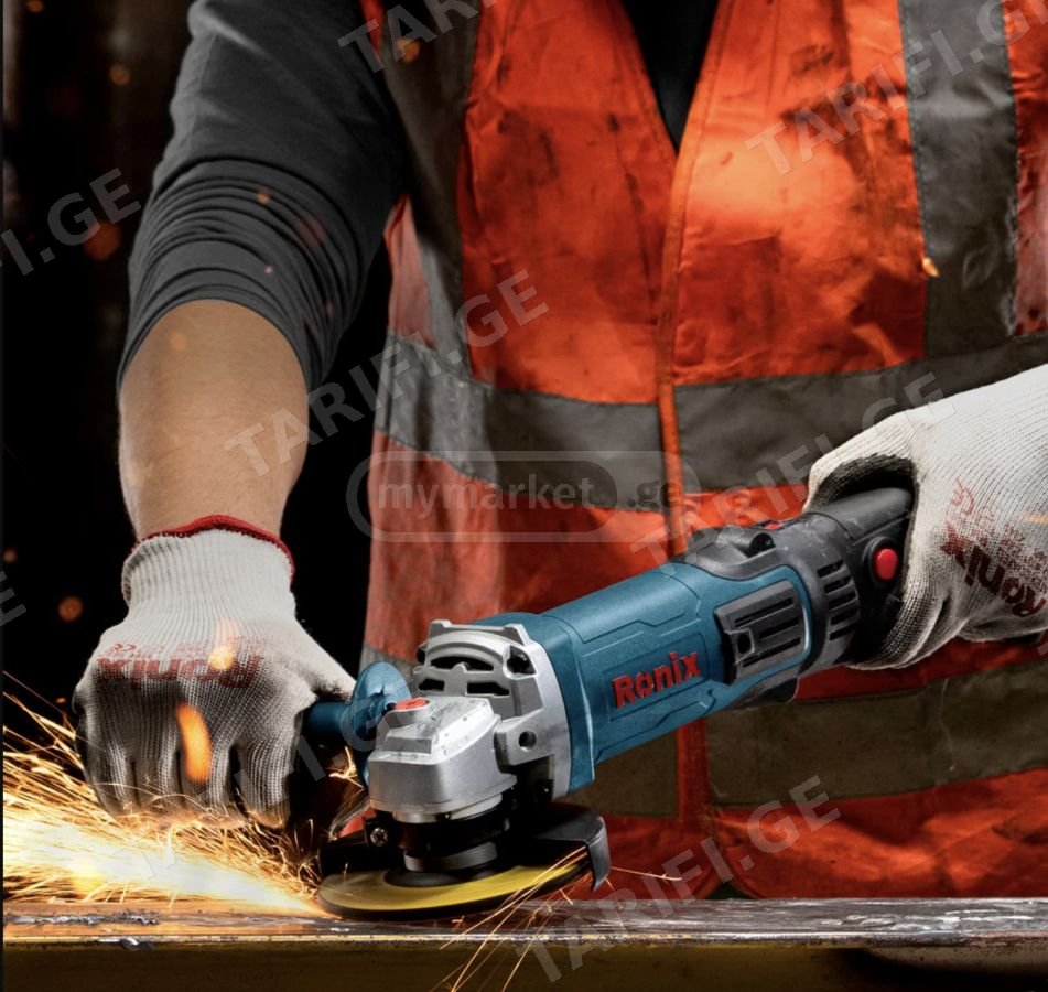 ელექტრო კუთხსახეხი Ronix-3161 115mm 1200w
