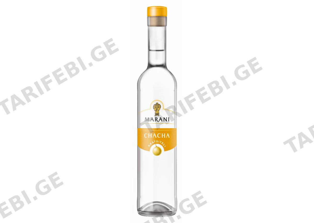 ჭაჭა მარანი რქაწითელი - 0.5L