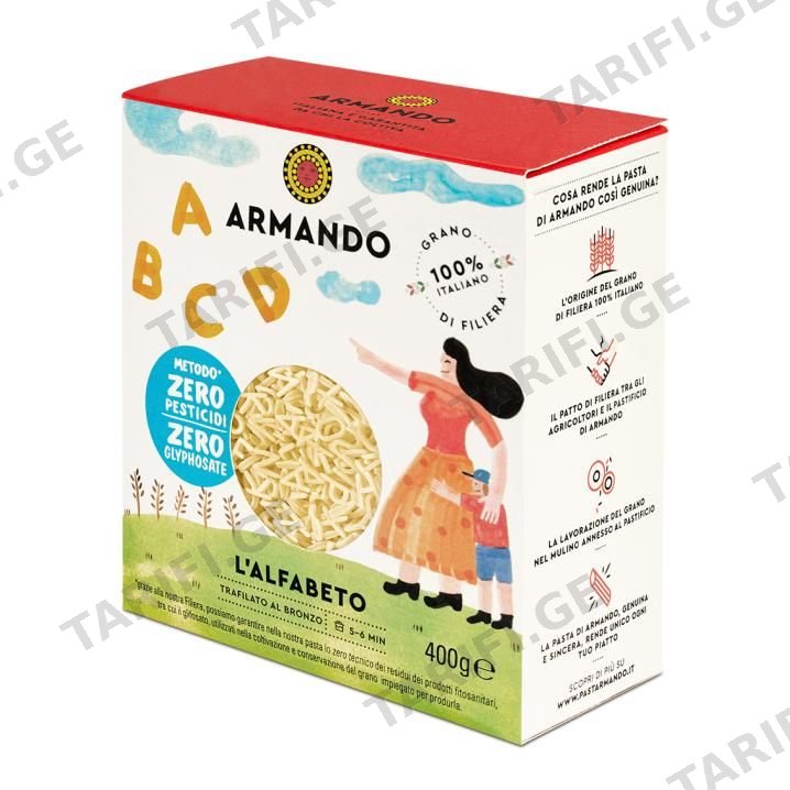 ARMANDO-0PEST-L'ALFABETO 400GR