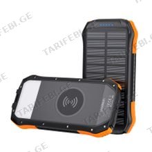 Choetech B659 10000mAh Solar პორტატული დამტენი