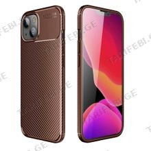 კარბონის ქეისი iPhone 13 Focus Carbon Case - ყავისფერი