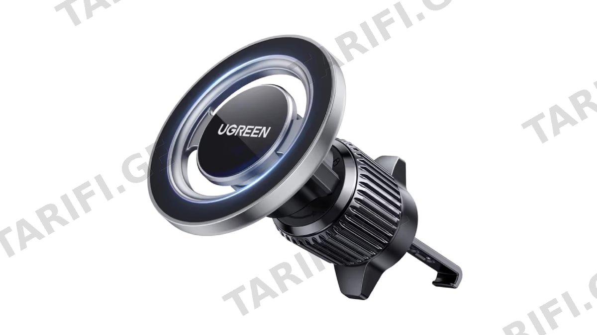 მობილურის დამჭერი UGREEN LP845 (65764), Air Vent Magnetic Car Phone Mount, Gray