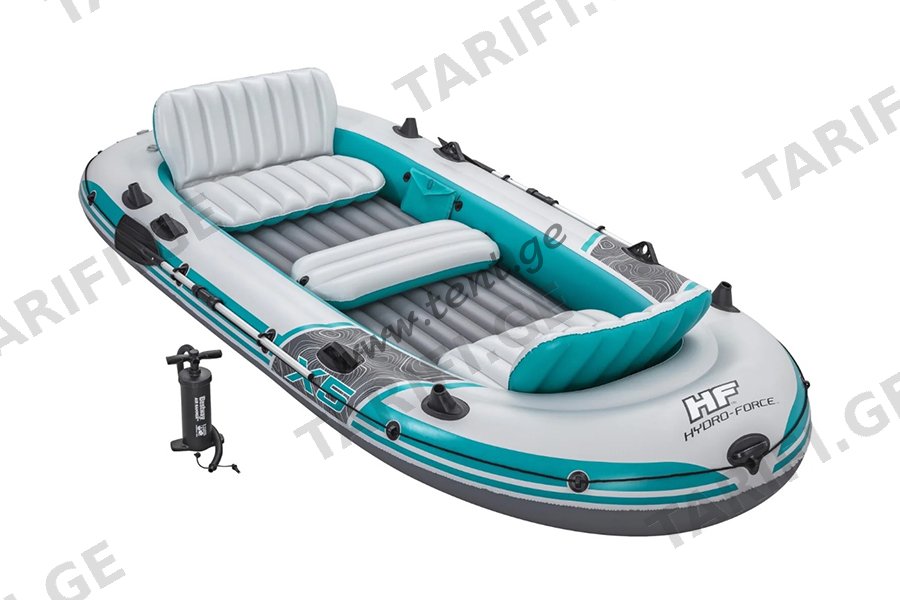 გასაბერი ნავი Bestway ranger elite x5 raft set 5 ადგილიანი