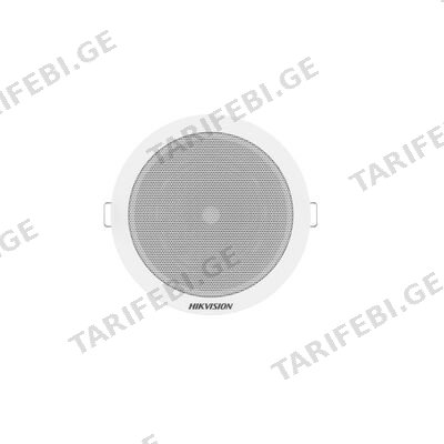 Hikvision, DS-QAE0203G1E-V, ჭერის ანალოგური დინამიკი