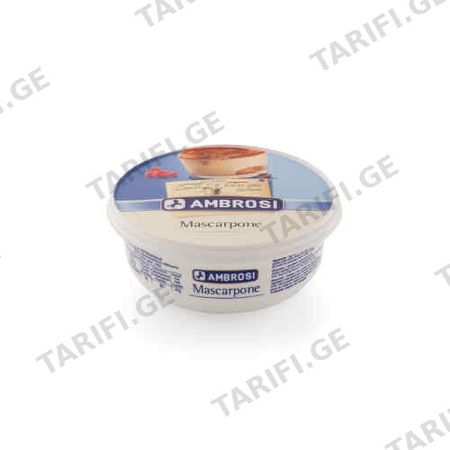 მასკარპონე /Ambrosi/ 250გრ