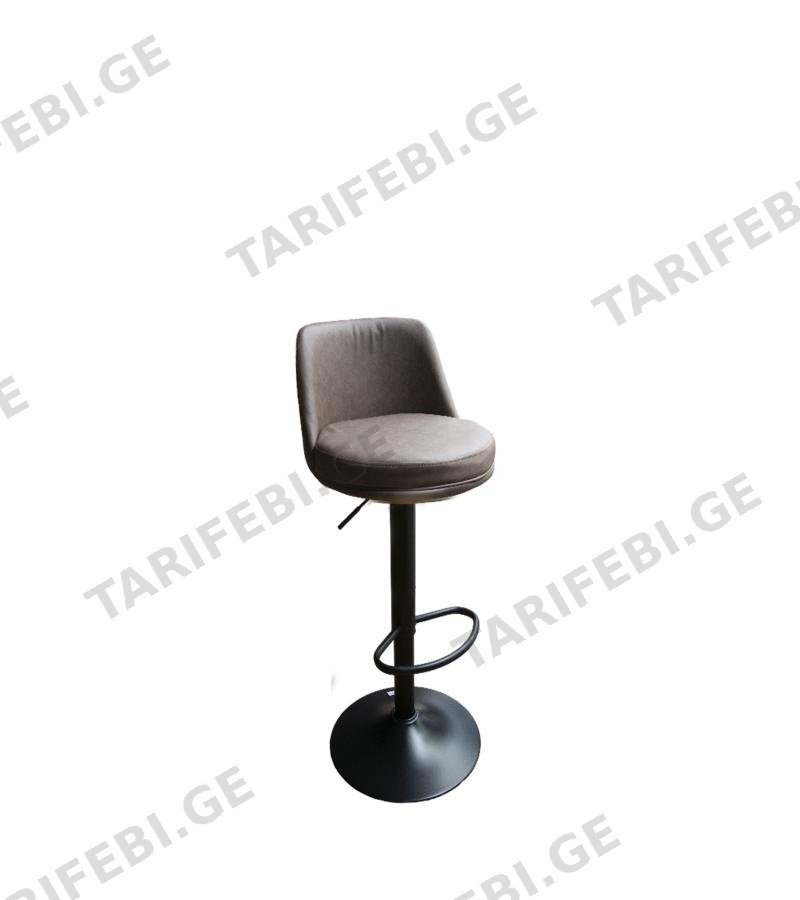 ბარის სკამი #FSHYJ-2306-2 ფერი: 6810-16 DARK BROWN