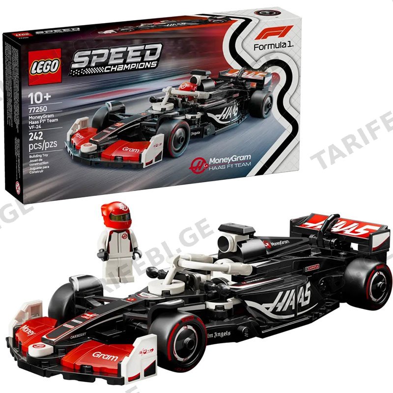 ასაწყობი კონსტრუქცია LEGO CONSTRUCTOR SPEED CHAMPIONS MONEYGRAM HAAS F1® TEAM VF-24 RACE CAR
