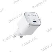 Anker Nano Charger 45W A2692L21White ადაპტერი 45W