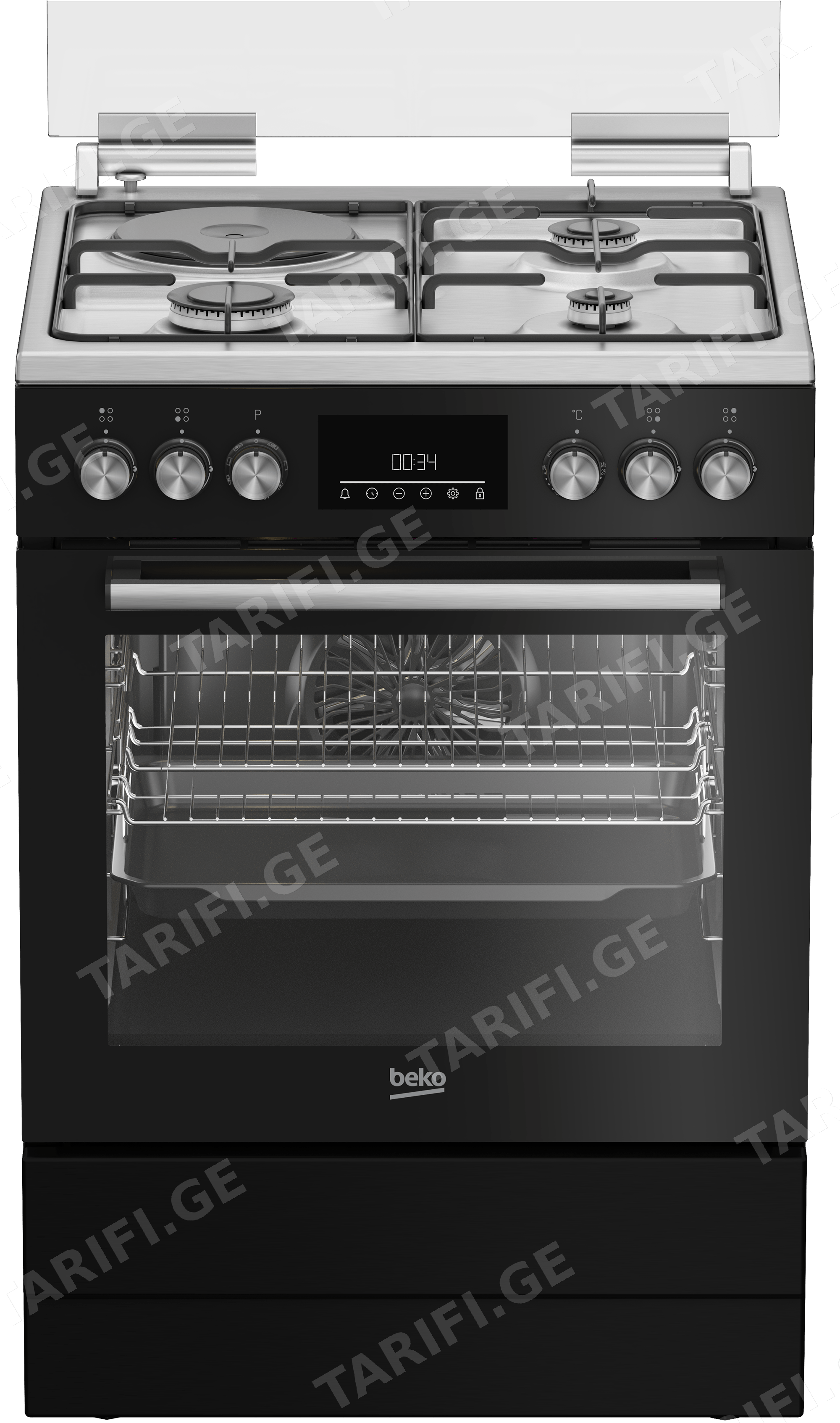 გაზქურა Beko FBE63331XCS