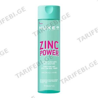 ნუქსი - ZINC POWER სახის ლოსიონი გამწმენდი 200მლ
