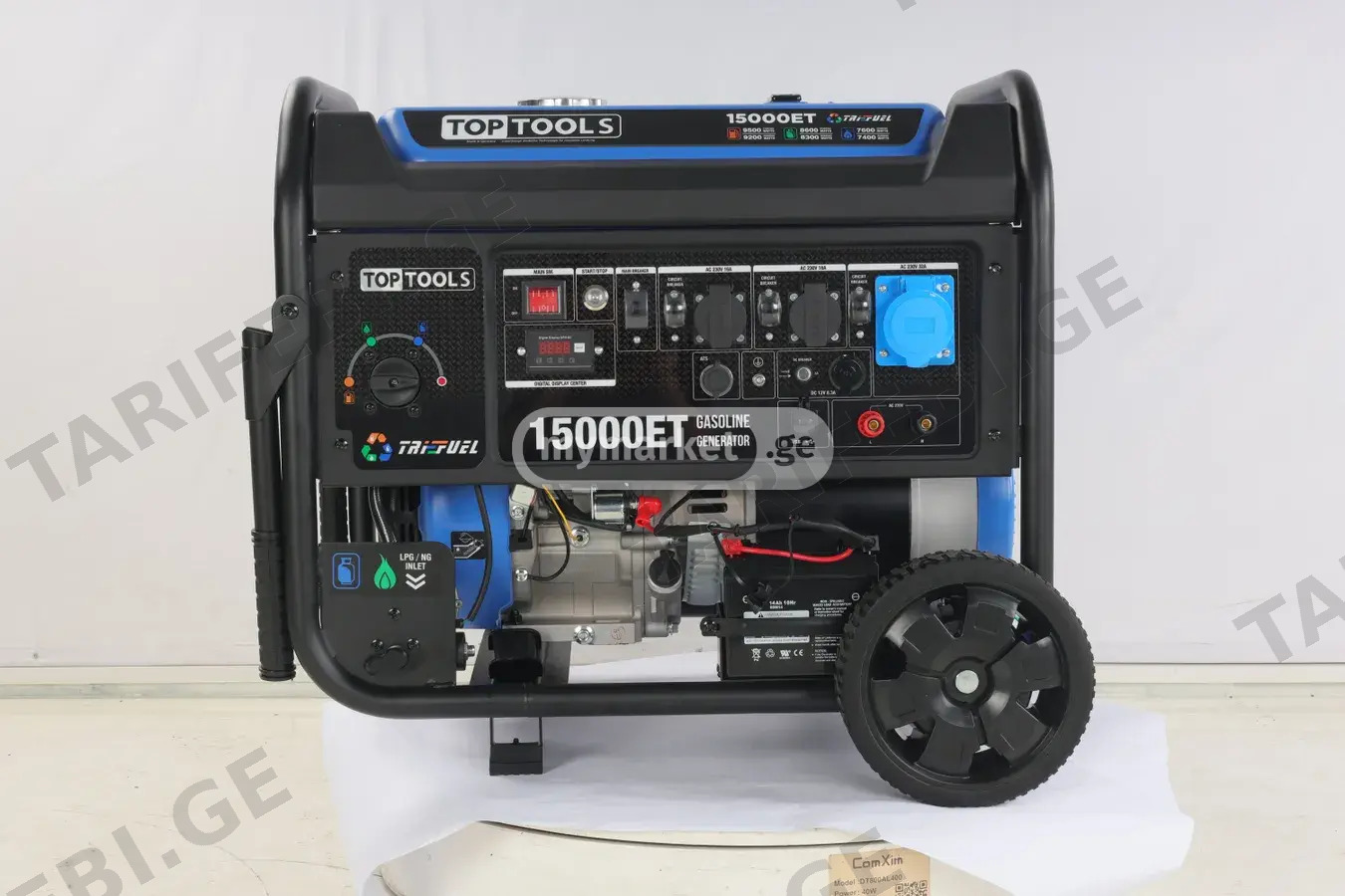 სინქრონული გენერატორი TOPTOOLS DK15000ET