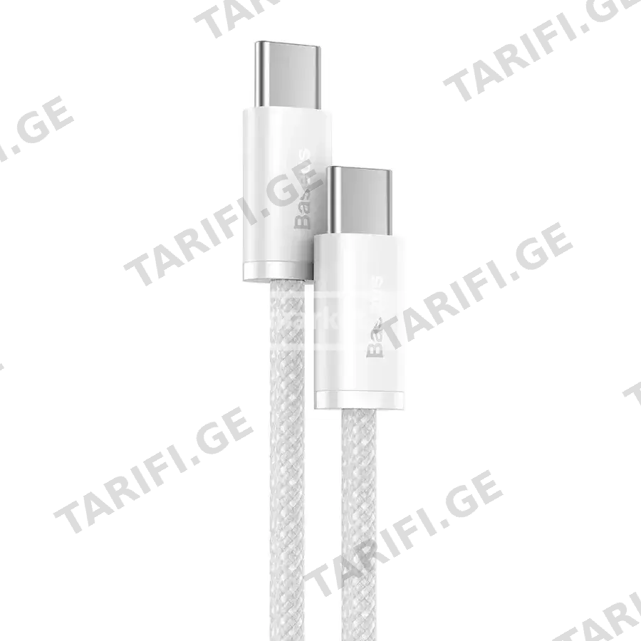 კაბელი BASEUS CALD000202 (Type-C + Type-C) 100W