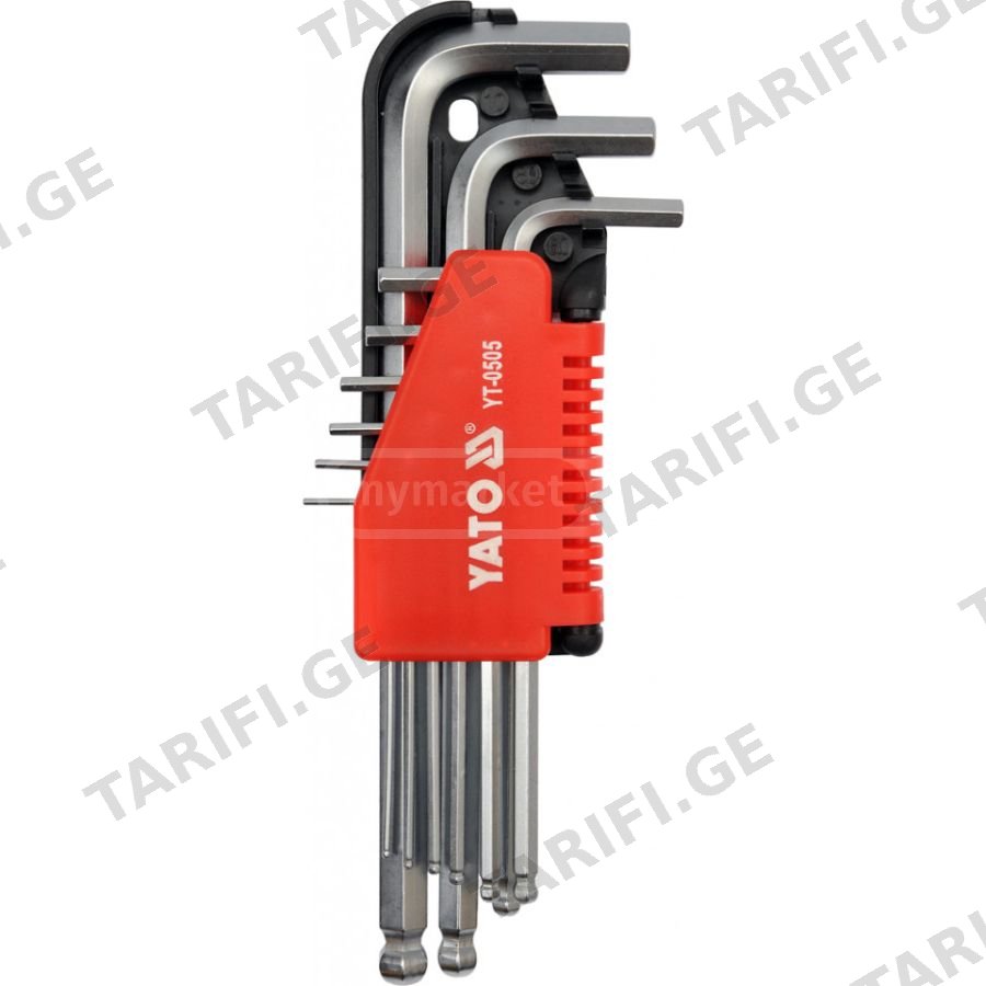 6 წახნაგას ნაკრები YATO YT-0505