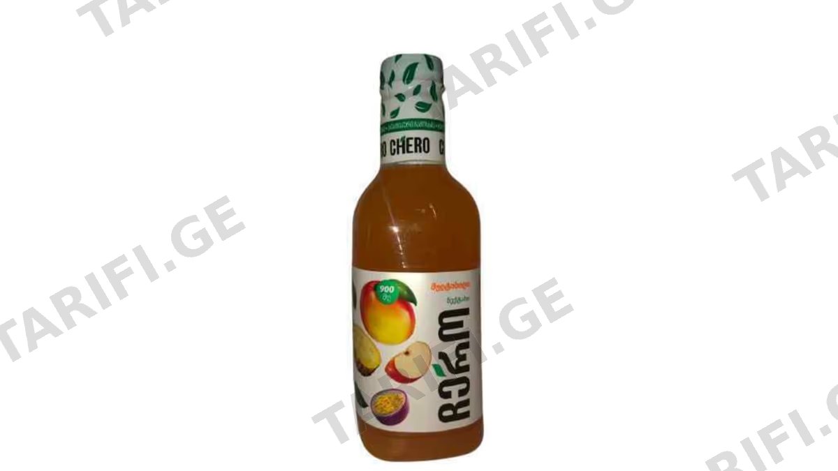 წვენი/ჩერო მულტი ხილი / 0.900ლ პეტი