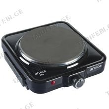 ARNICA GH25030 1500 W შავი ელექტრო ქურა