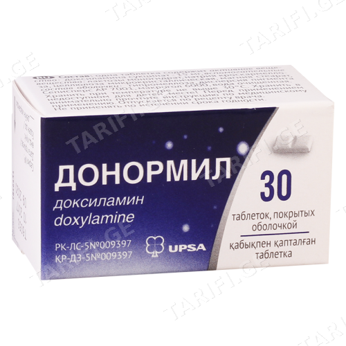 დონორმილი ტაბლეტი 15მგ #30