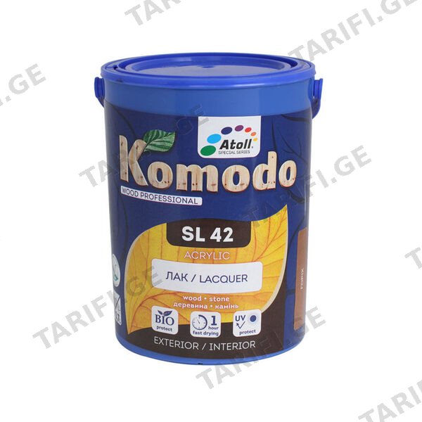 0.7ლ ხის ლაქი პრიალა კაკალი COMODO SL-42