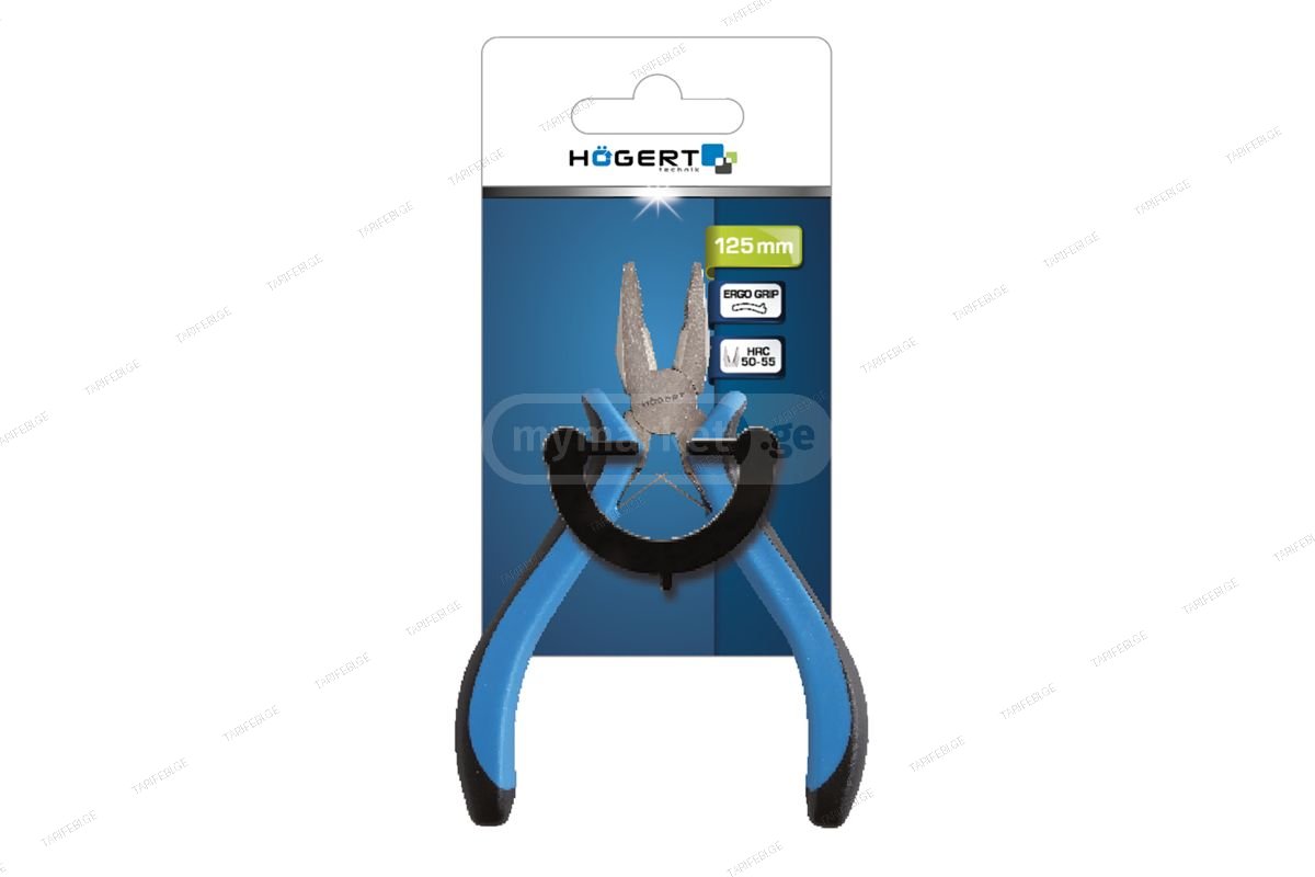 HT1P050 ბრტყელტუჩა პრეციზიული 125 mm
