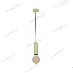 საკიდი LUMINEX Tubes 1 E27 1x MAX 60W მწვანე 8506