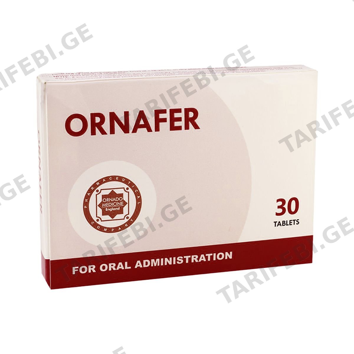 ორნაფერი - Ornafer 30 ტაბლეტი